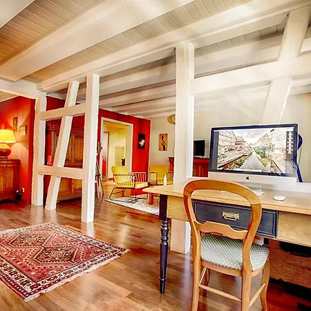 Ferienwohnung L'Atelier Du Photographe - Free Parking - Hypercentre Colmar Exterior foto