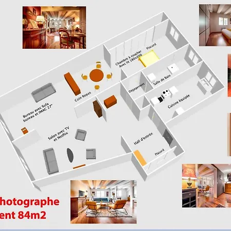 Ferienwohnung L'Atelier Du Photographe - Free Parking - Hypercentre Colmar Exterior foto